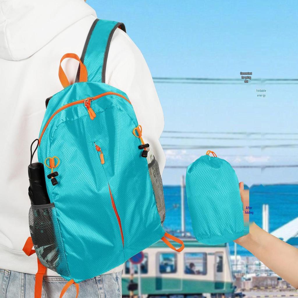 Velký vodotěsný venkovní úložný vak: Polyester, Nylon, Oxford Tkanina Stahovací šňůrka
