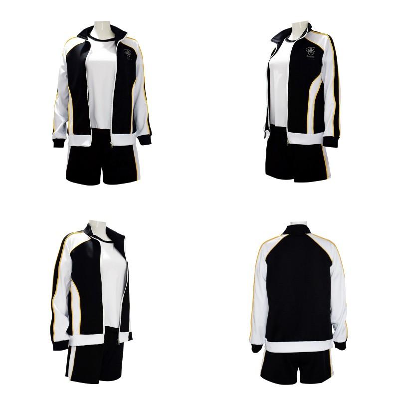 Game Blue Archive Iochi Mari Cosplay Costume Sports Suit Gym Outfit Coat Tshirt