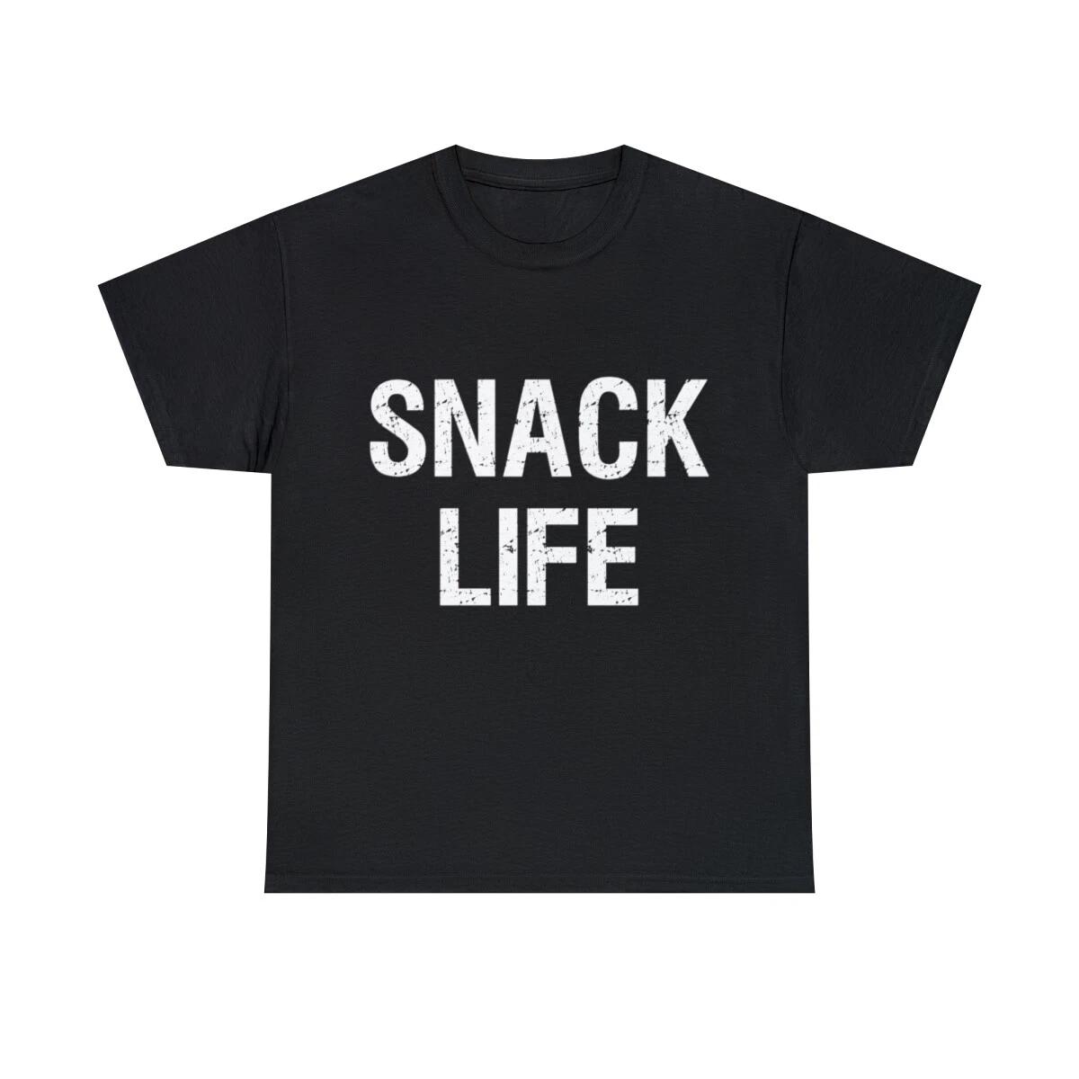 Snack Life Graphic Tee Shirt, S-5XL S
