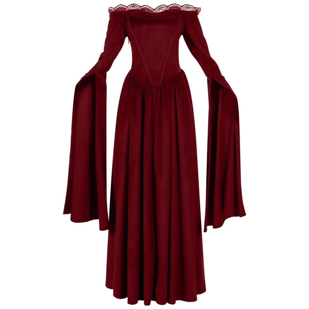 Women's Court Retro Dance Performance Costumes, Ladies' Evening Gowns, Dresses, Performance Costumes