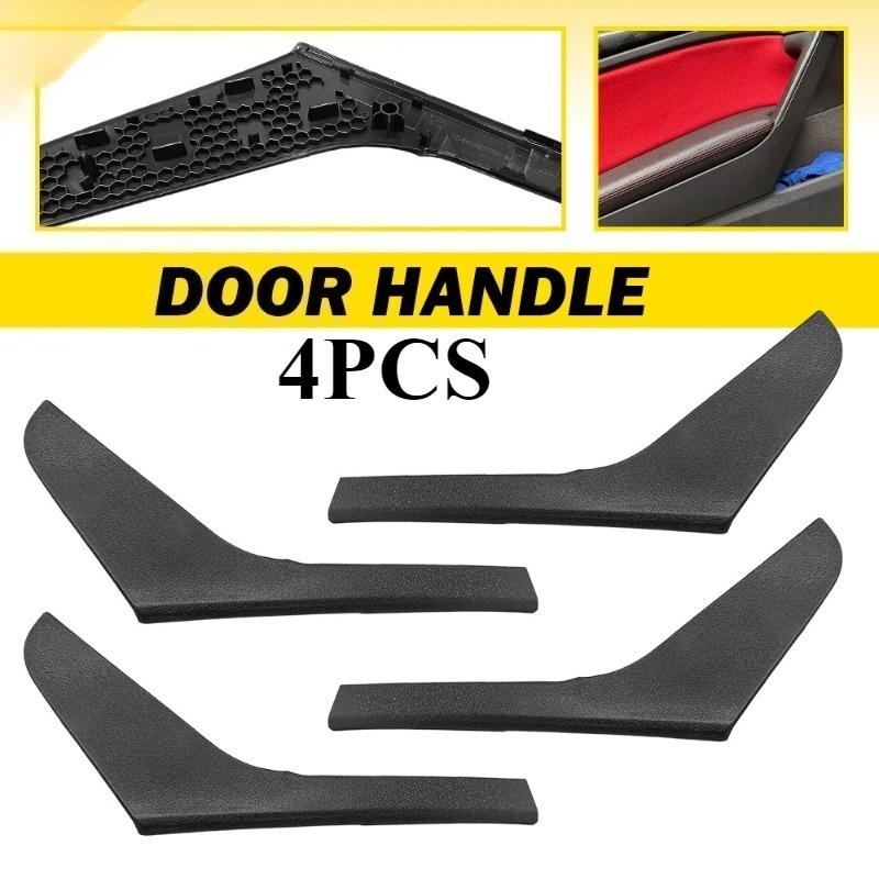 4Pcs Interior Door Trim Pull Handle Front Rear Left Right For Volkswagen Golf MK6 2010 2011 2012 2013 5K4868039A 5K4868040A