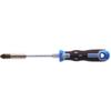 TEKNO POZIDRIV SCREWDRIVER MODEL 025 HEXAGON BLADE PZ ROD PZ0-75mm