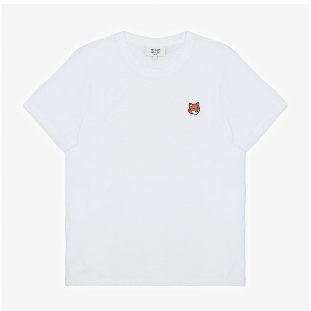 MaiSon KiTSune Женская S Короткий рукав Футболка Голова лисы нашивка Pw00113kj7026 PW00113KJ7026 P100 (XS)