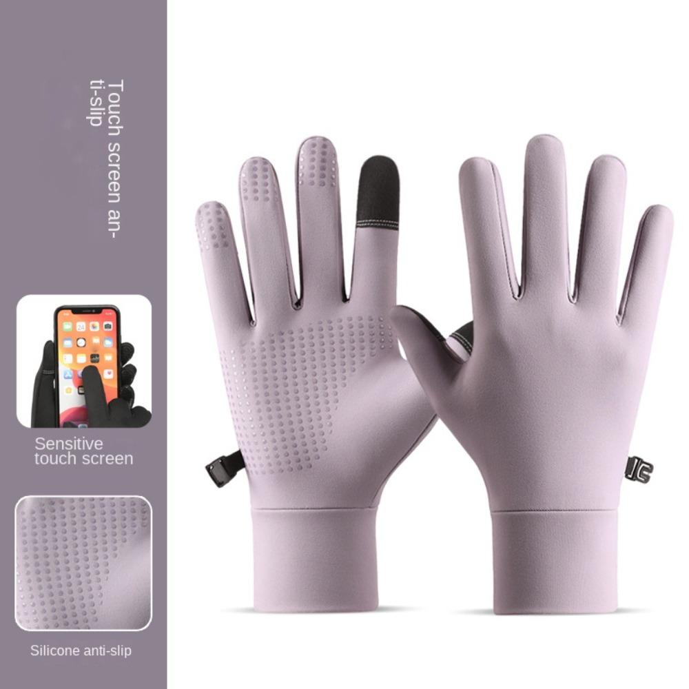 Windproof Warm Cycling Gloves Coldproof Running Ski Gloves Winter Bicycle Gloves  Cycling Equipment