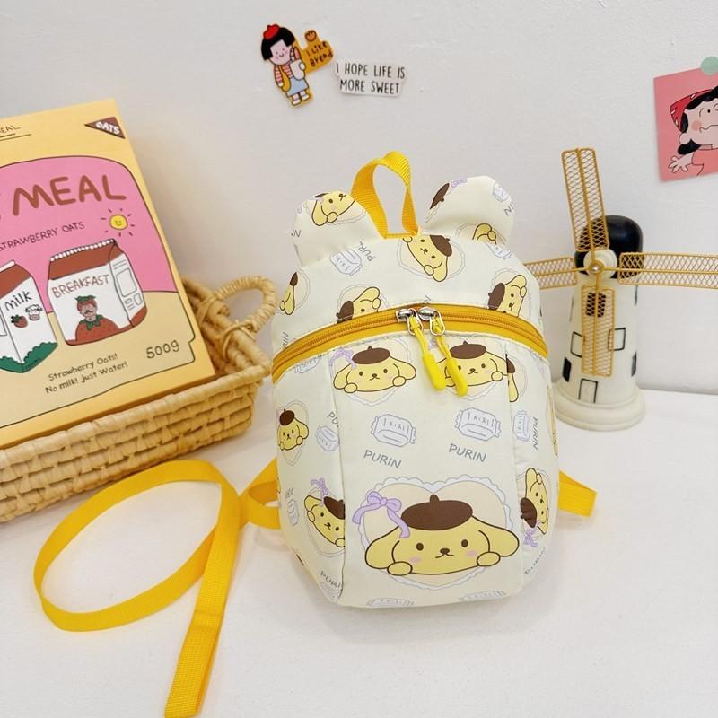 Adorable Cartoon Kids Backpack Nylon Material Cute Design For Boys And Girls