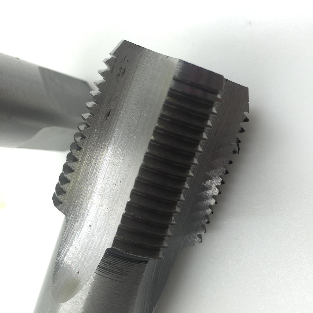 BSPT/NPT Pipe Thread Tap for Water Pipe Repair, Sizes G1, ZG2, Z3, 1/4, 3/4, 5/8, 7/8