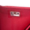 Used CHANELTri-fold Wallet Black/pink Leather Women
