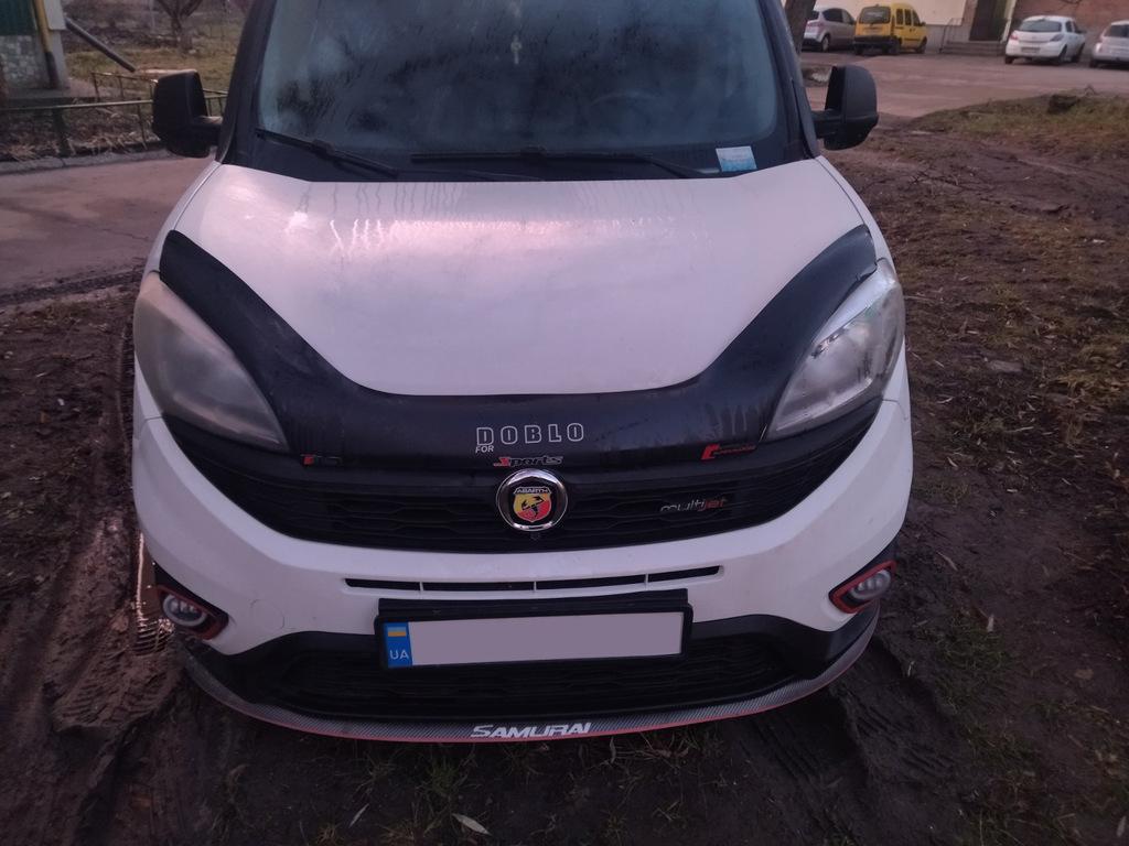 Значок (Abarth, самоклейка) 95 мм для Fiat Doblo II 2010-2022 гг