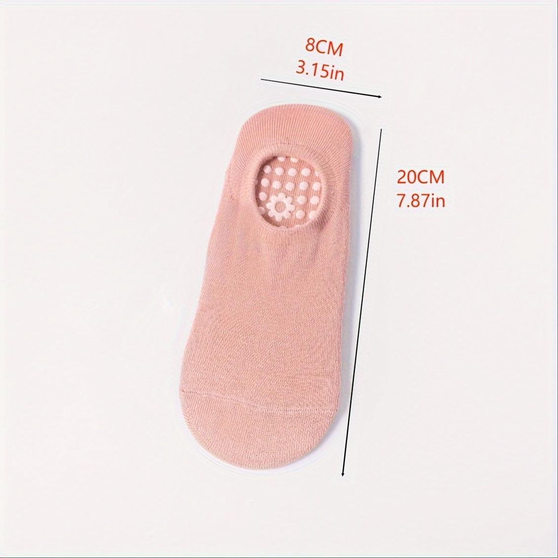 

8 пар носков для йоги смешанных цветов, дышащие, низкие, с нескользящими захватами, спортивные носки для пилатеса, барре, балета 8pcs