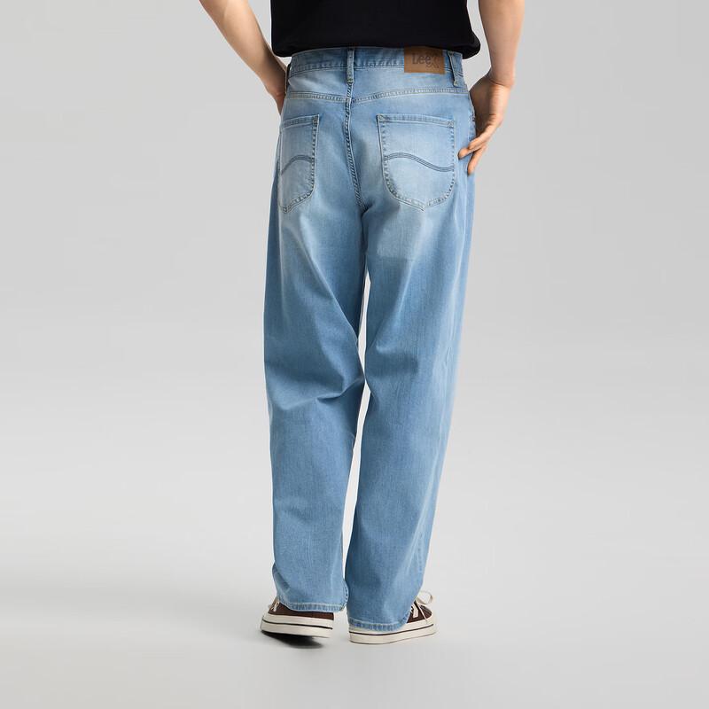 Lee Men's 761 Lightweight Loose Fit Wide Leg Jeans