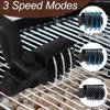 Electric Grill Rus Recarale Cordl Cleaner Wit 180° Rotating Ead 3-Speed Motor Stainl Steel Ristles Grinding Weel for Outdoor