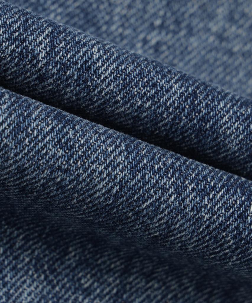 247Silijeu Curved Wide Denim Blue
