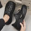 Fashion Trendy Men's Sandals Outdoor Wear Thickened Anti-slip Wear-resistant Fashion EVA Moulded Couples Clog Shoes Wholesale