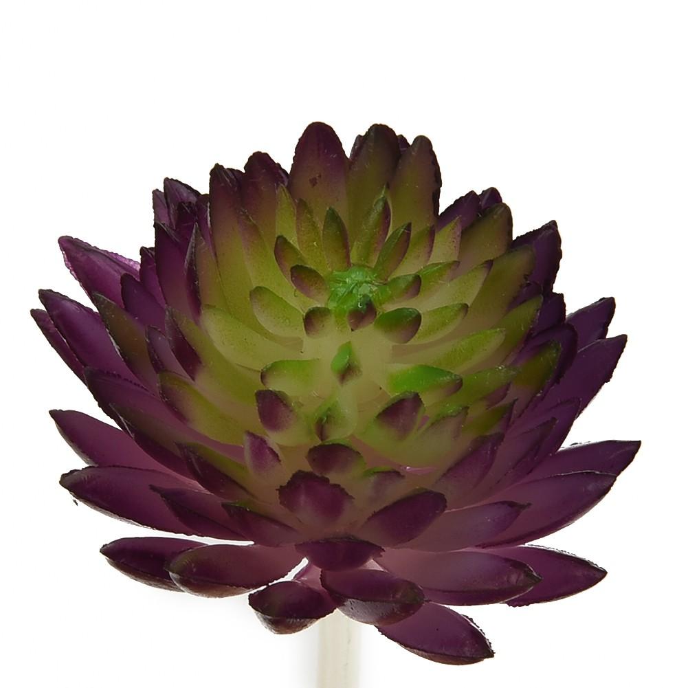 Mini Fake Echeveria Succulent Flowers Family Artificial Plants Potting Flower