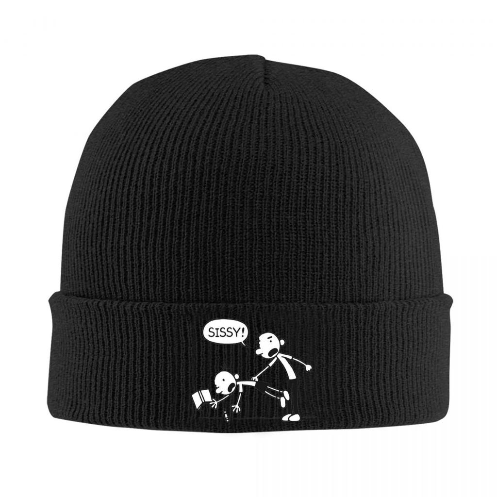 Diary Of A Wimpy Kid Warm Knitted Cap Hip Hop Bonnet Hat Autumn Winter Outdoor Beanies Hats for Men Women Adult