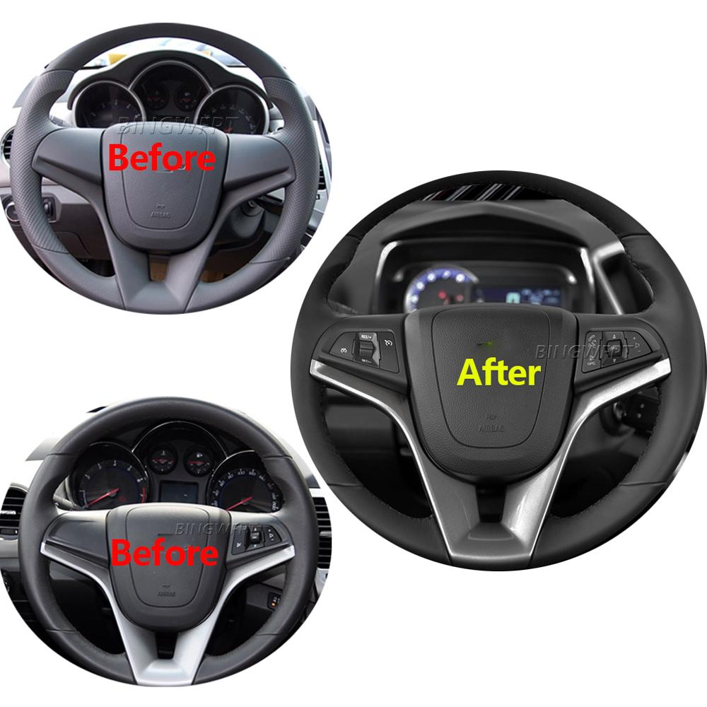 Cruise Control Switch Multifunction Steering Wheel Button Bluetooth Audio Cruise Speed Control For Chevrolet Cruze 2009-2014