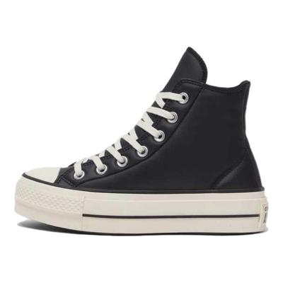 Chuck Taylor All Star Lift Platform High Puffed Up - Black Egret Women Sneakers A11160C