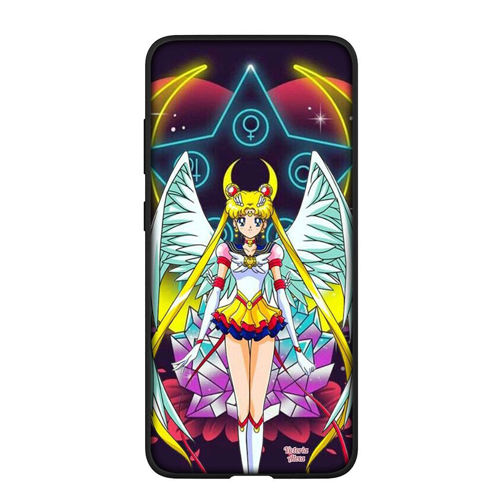 Phone Case for Samsung Galaxy S25 S23 S22 S24 Ultra FE A05 A06 A15 A16 A36 A37 A35 A33 A34 A52 A54 A55 A56 A57 A25 A26 A53 A17 Sailor Moon Girl Cover