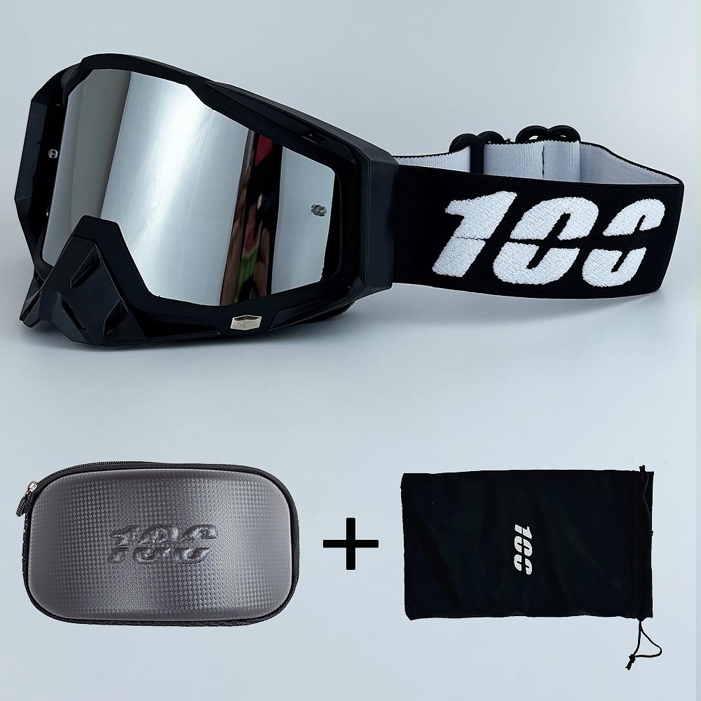100 Motocross Goggles HD Lens Men Motorcycle Eyeglasses Riding Glasses Women Moto MX MTB Sunglasses Dirt Bike Accessories
