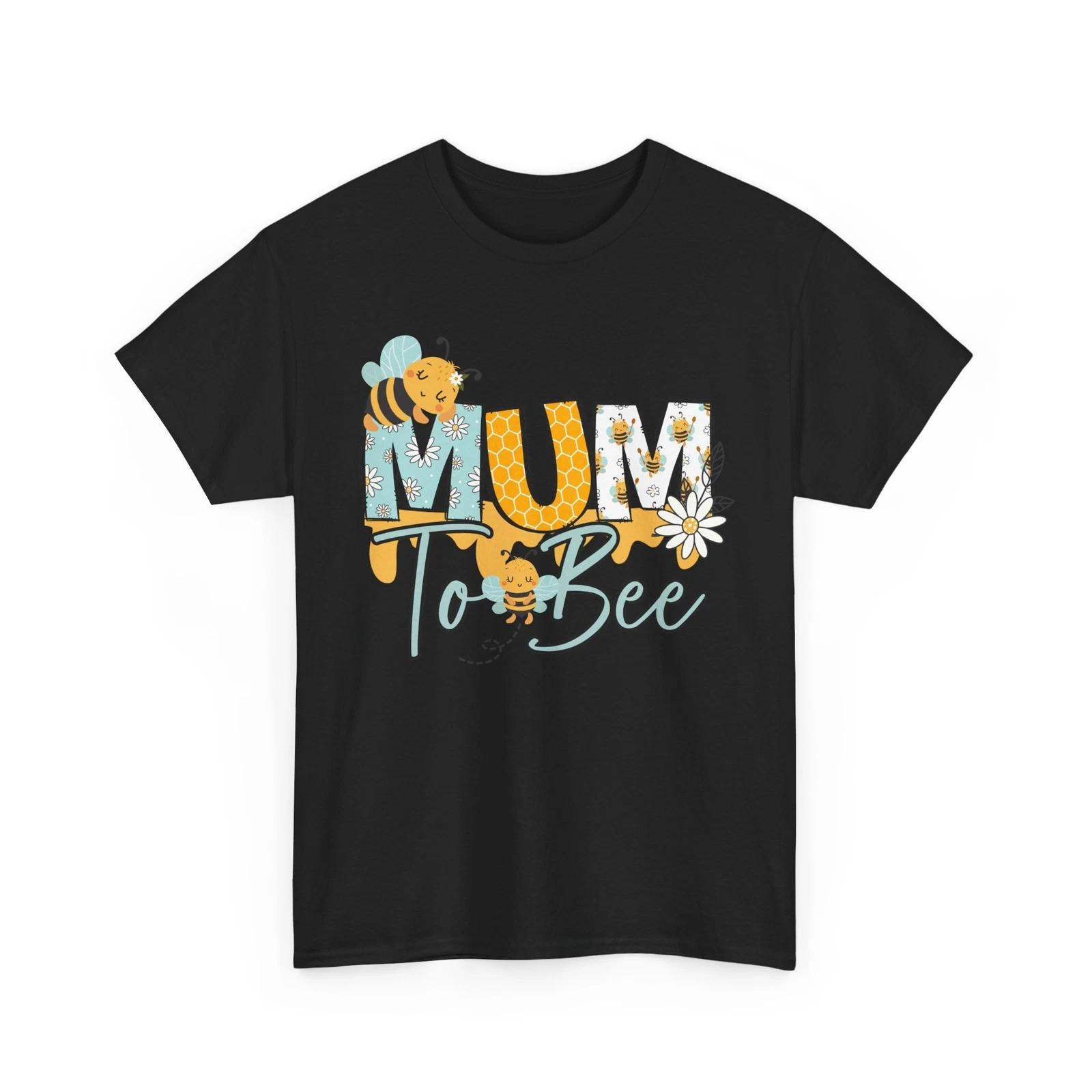 Bee T-Shirt | Save the Bees Shirt | Honeybee Tee | BEE BABY SHOWER Shirt - MUM M