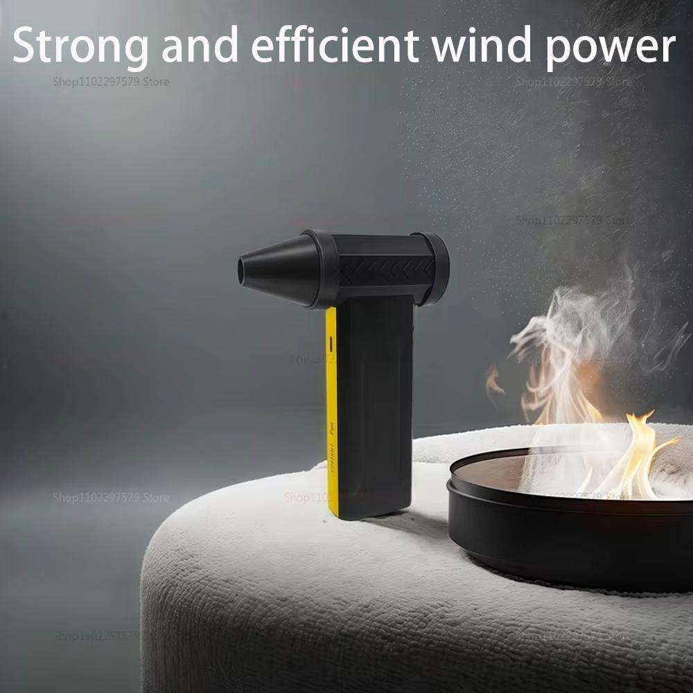 160000RPM High-Speed Brushless Electric Turbo Jet Fan Rechargeable Dust Blower Powerful Vacuum Cleaner Turbo Violent Fan Type-C