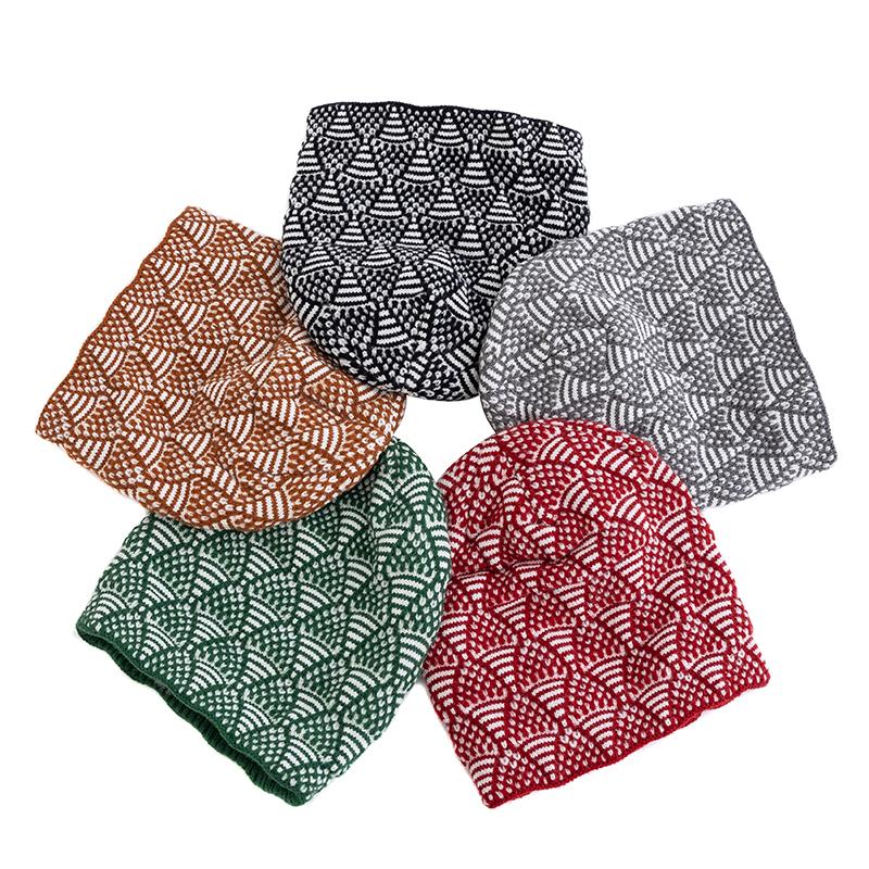 Nowe damskie czapki zimowe, czapka typu beanie, pluszowa, ciepła, dzianinowa, podszyta pluszem