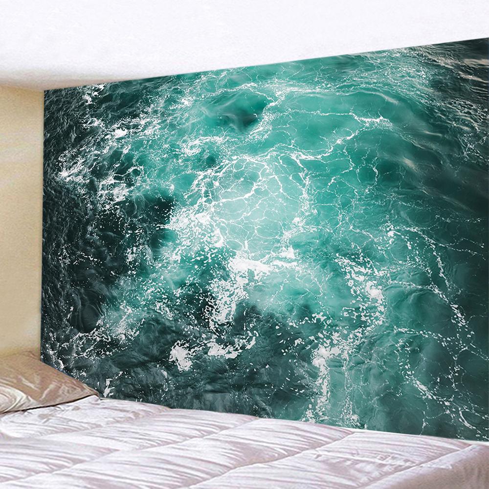 Природный Пейзаж Морской Пейзаж Гобелен Украшение Дома Эстетика Спальня Гостиная Фоновое — фото 3