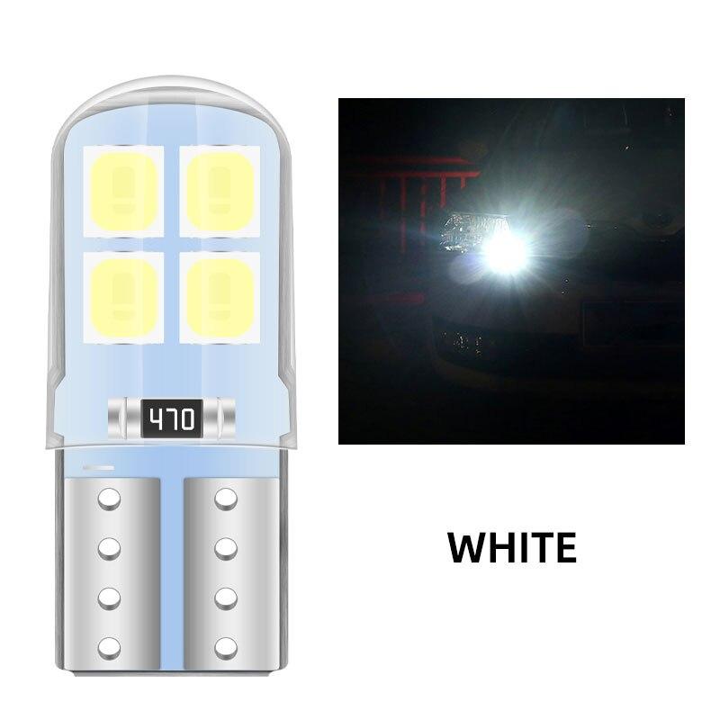 10x 3030 8SMD W5W T10 LED Bulbs 168 194 Led NoError Car Interior License Plate Dome Reading Light