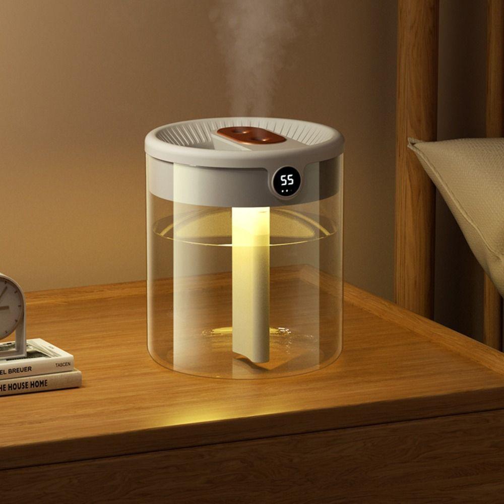 2L Air Humidifier Silent Operation Aromatherapy Machine Smart LED Humidifier  Desktop