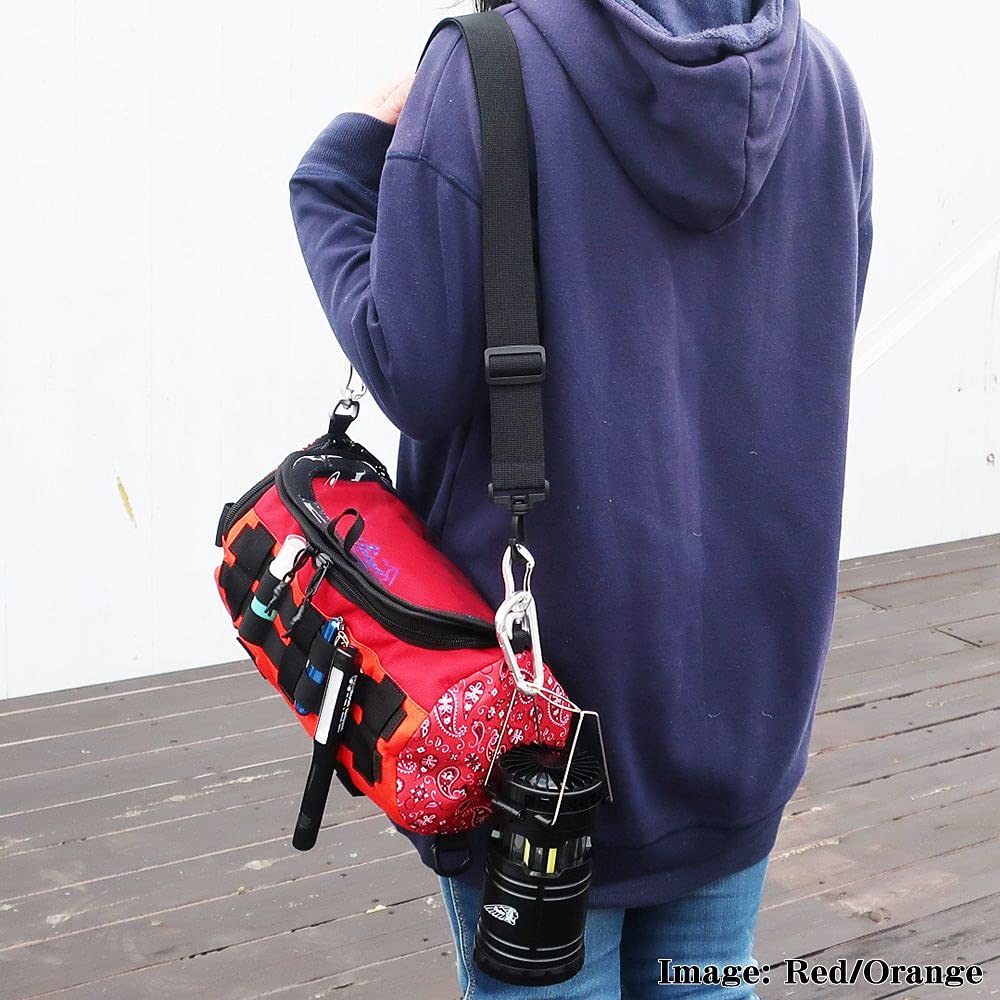 GOLD Insulated Tool Bag CYLINDER JAM'S JGC-920 (Red/Orange)