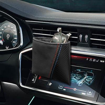 Pour RV Voiture Organisateur de Poche de Ventilation de Voiture Poche de Rangement pour Téléphone de Ventilation de Voiture Poche Organisateur en Cuir Rangement Ordonné Sac de Rangement de Ventilation Pour Clés Pièces de Monnaie