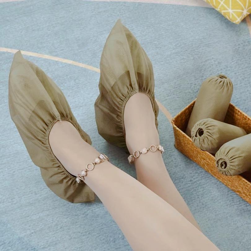 Disposable Non-Slip Indoor Shoe Covers - Thick, Dustproof, Wear-Resistant for Students & Adults