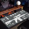 Taktisches Layout Spielmatte Mauspads für rutschfeste Gummi Spiele Spielkarten Pad Große Größe Tastaturpad Büro Schreibtisch