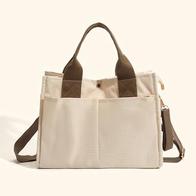Korean Mommy Bag Multi-component Practical Hand-held Shoulder Bag Large Capacity Mother and Baby Bag Ins Versatile Shopping Bag