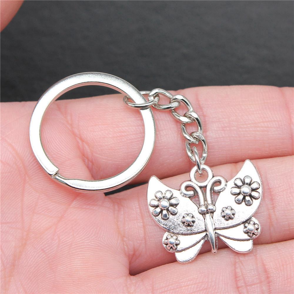 Bee Butterfly Garden Insect Keychain for Friends Hot Sale Modern Bridesmaid Gift Dainty Daily Use Accessory