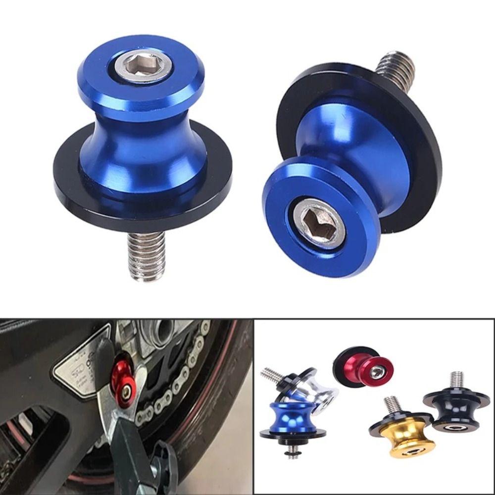 8mm Motorcycle Swingarm Spools Aluminum Zinc Zinc Alloy Rear Swingarm Stand  for GSX250R