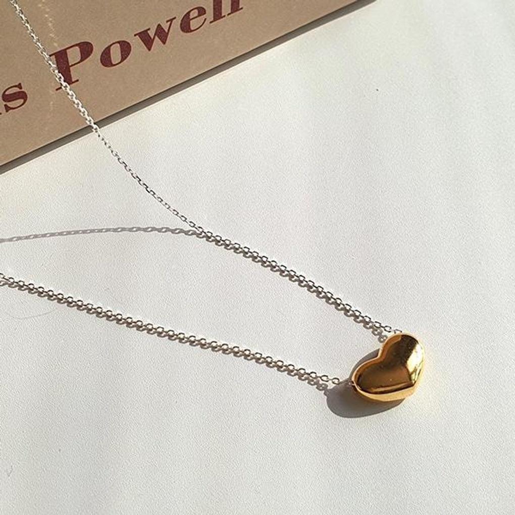 Damers Vardagshalsband Amanda (Sött platt hjärta)