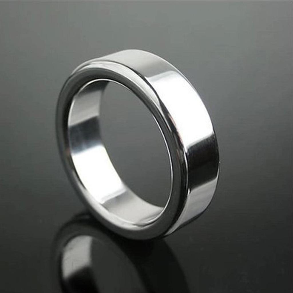 Cock Ring Penis Ring Glance Ring Stainless Steel Ring Adult Ring Adult Goods Waterproof Durable Set of 3 Men's Men's D-001