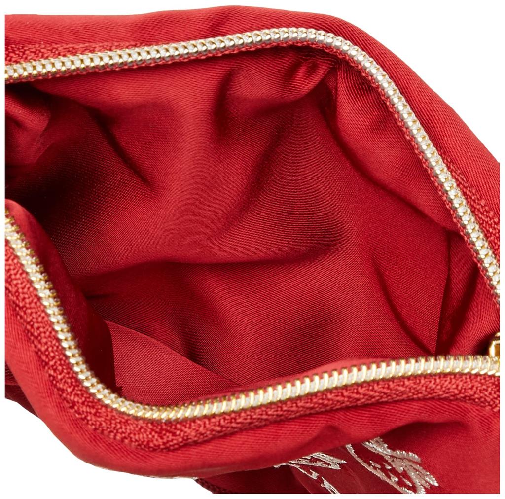 Gelato Pique Strawberry Embroidered Tissue Pouch PWGB224626 Red Women's