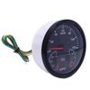 3 in 1 GPS Speedometer 0 to 120KMCelsiusH 110mm Odometer 8 to 16V Voltage Gauge E-1Celsius4-1Celsius2-3Celsius4-F Fuel   Meter with Turn Signals f