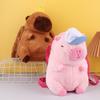 Capybara Plush Backpack Kawaii Plushie Doll Fur Bag Children'S Bag Shoulder Bag Mini Knapsack Bags Gifts For Girlfriend