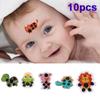 Cartoon Baby Care Fever Detection Head Forehead Sticker Temperature Test Thermometer Thermometers