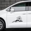 Mountain Compass Car Stickers For Van Camper Caravan Truck Camping Rv Cargo Motorhome Vinyl Decals Auto Decoration Accessories