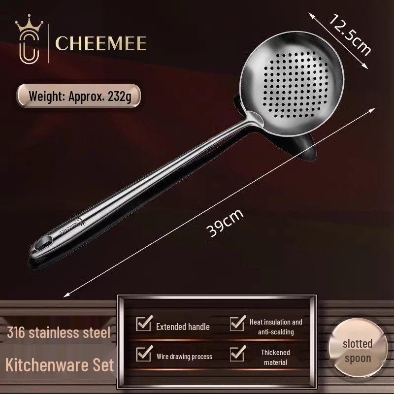 

Camping 316 Stainless Steel Slotted Spoon