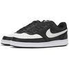 Nike Court Vision Abrasion Resistant Low top Skateboard Shoes Unisex Black White DH3158-003(Team331-)