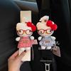 Cute General Motors Seat Belt Covers Plush Seat Belt Shoulder Protectors Car Interior Accessories