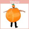 Versatile Inflatable Pumpkin Costume For Men And Women Perfect For Halloween Festivities And Events