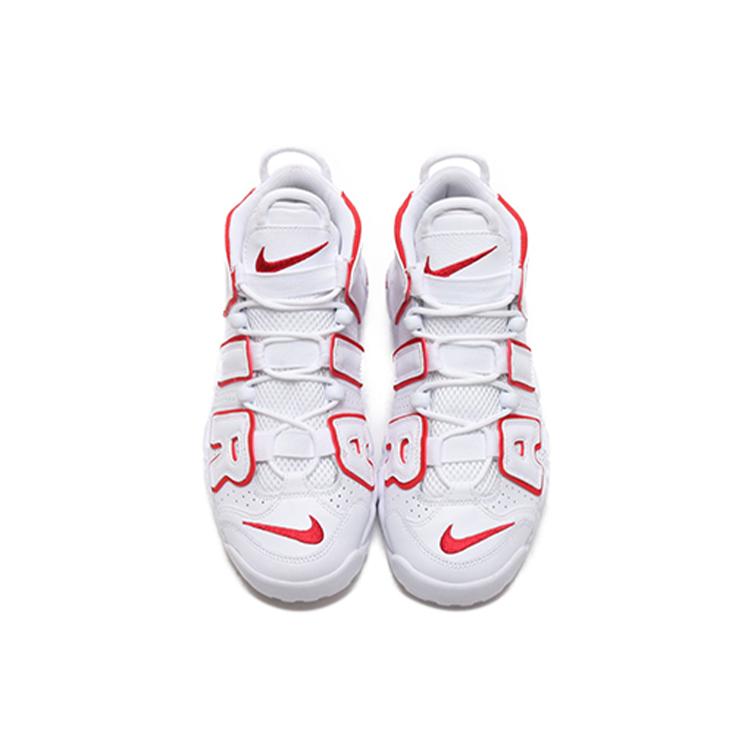 Nike Air More Uptempo 'White Varsity Red' Gs 415082-108