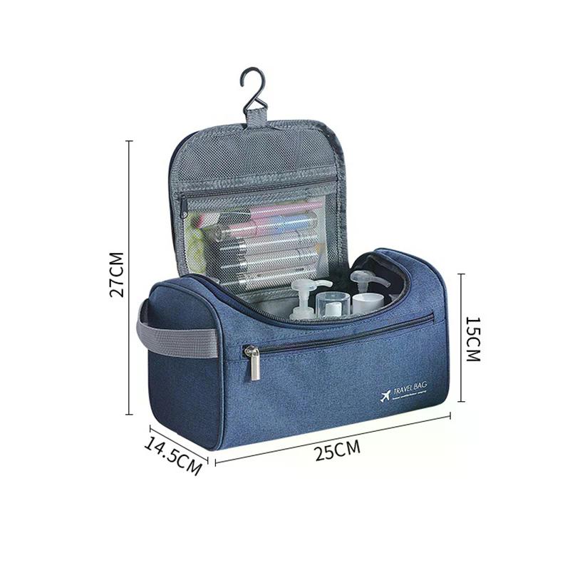 Large Travel Cosmetic Bag Organizer Portable Outdoor Storage Bag Toiletries Bag