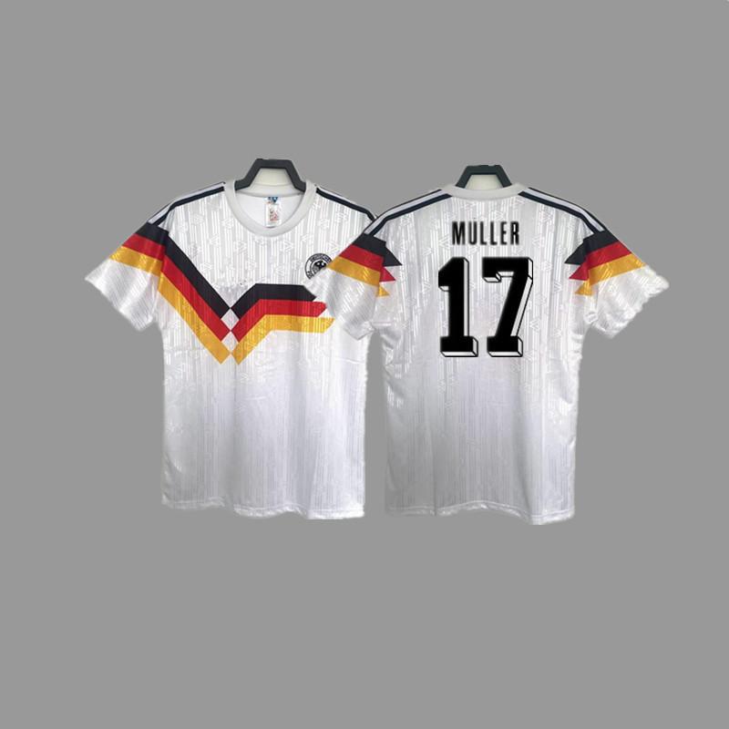 Vintage Jersey Football Jersey Germany Home Jersey Klose Klinsmann Kahn Matthius Müller Jersey